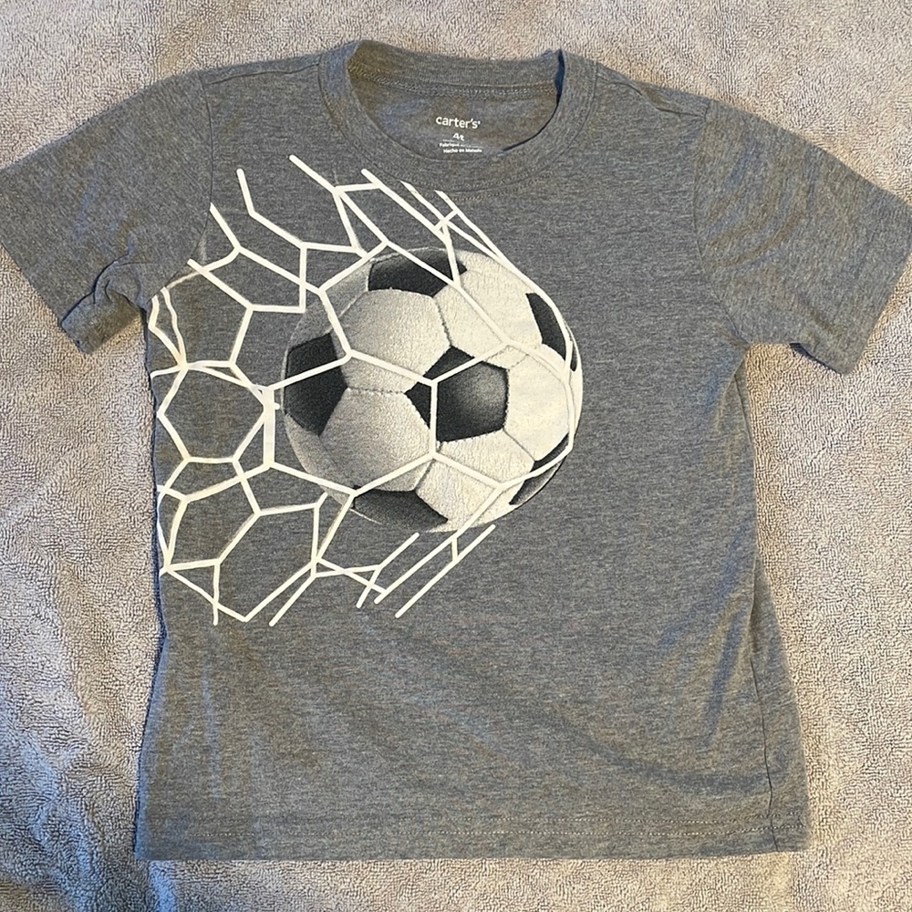 Boys soccer shirt